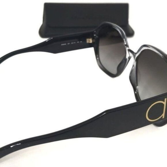 Salvatore Ferragamo Sunglasses Oversized Black Gradient Designer  SF943SL - Picture 5 of 13